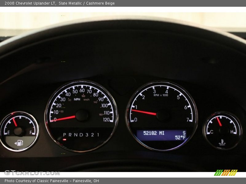 Slate Metallic / Cashmere Beige 2008 Chevrolet Uplander LT