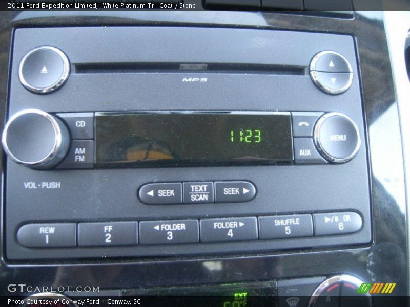 White Platinum Tri-Coat / Stone 2011 Ford Expedition Limited