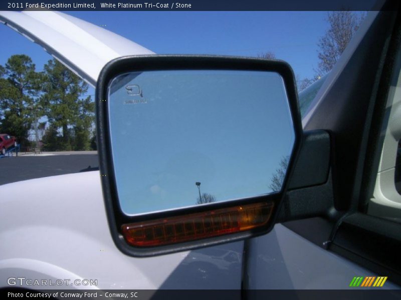 White Platinum Tri-Coat / Stone 2011 Ford Expedition Limited