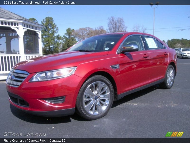 Red Candy / Light Stone 2011 Ford Taurus Limited