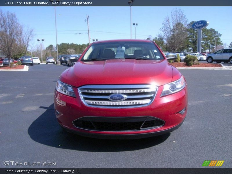 Red Candy / Light Stone 2011 Ford Taurus Limited