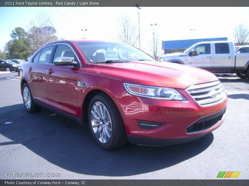 Red Candy / Light Stone 2011 Ford Taurus Limited