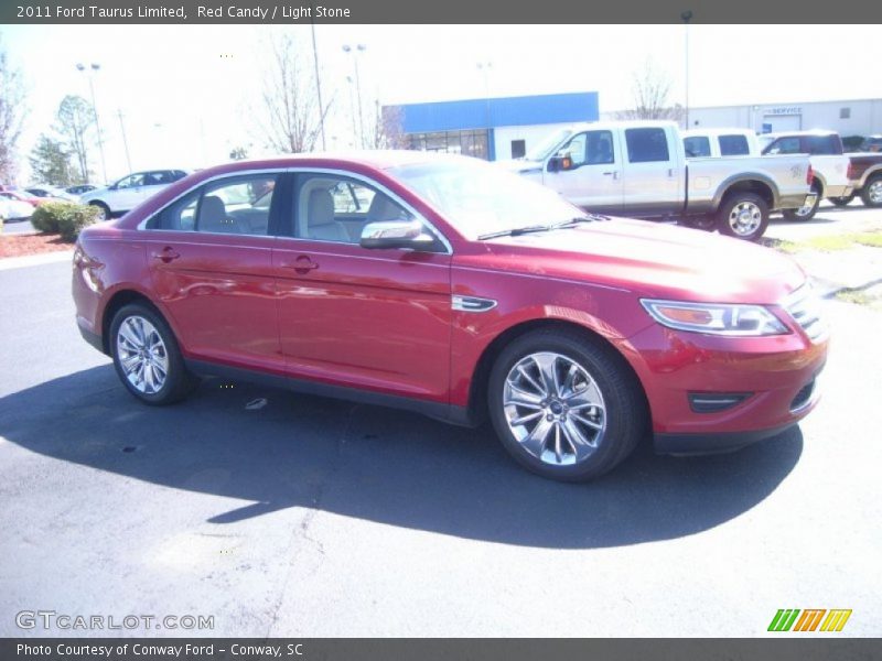 Red Candy / Light Stone 2011 Ford Taurus Limited