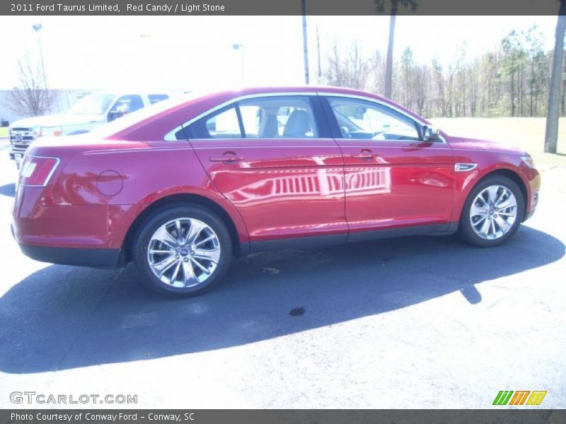 Red Candy / Light Stone 2011 Ford Taurus Limited