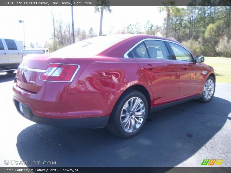 Red Candy / Light Stone 2011 Ford Taurus Limited