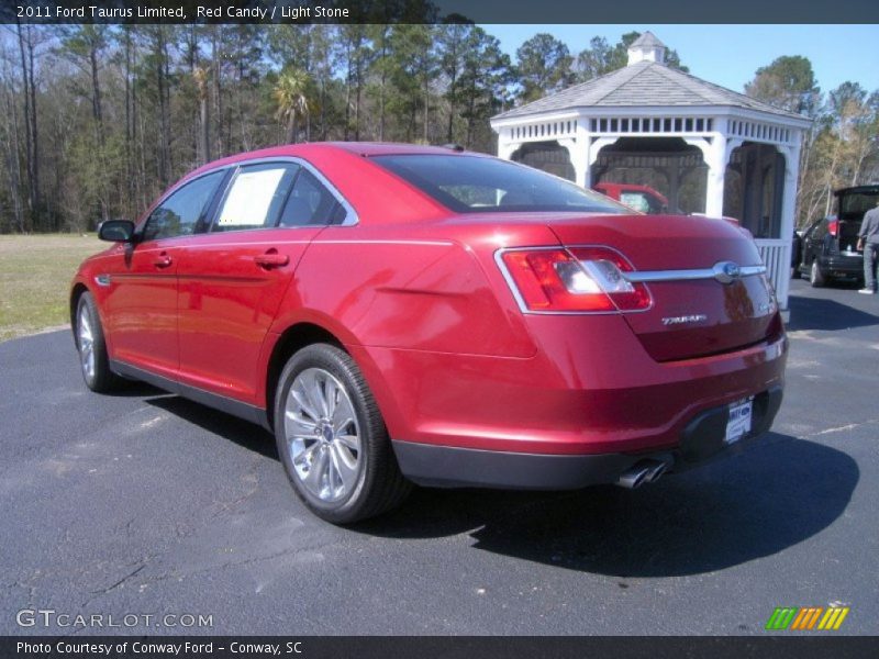 Red Candy / Light Stone 2011 Ford Taurus Limited