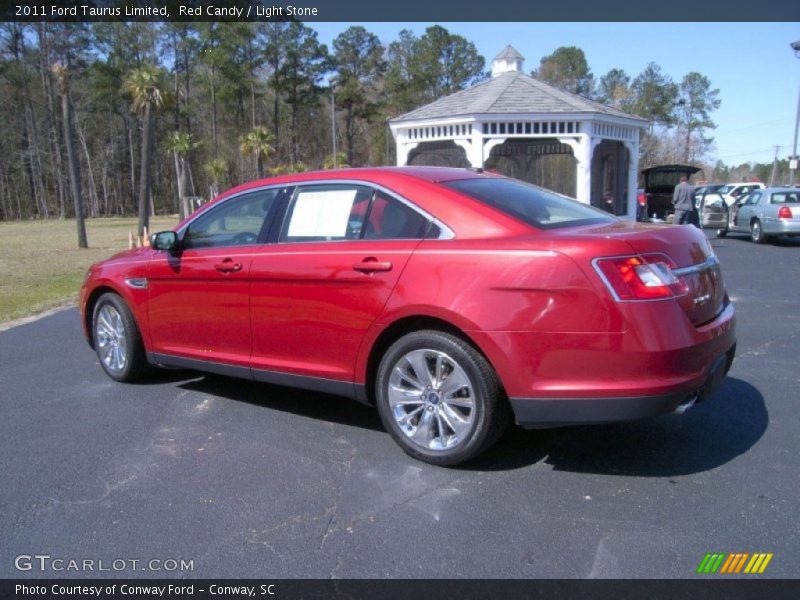 Red Candy / Light Stone 2011 Ford Taurus Limited