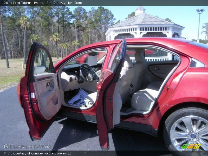 Red Candy / Light Stone 2011 Ford Taurus Limited