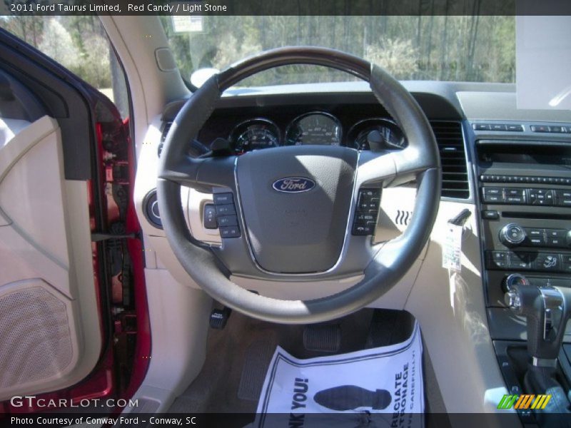 Red Candy / Light Stone 2011 Ford Taurus Limited