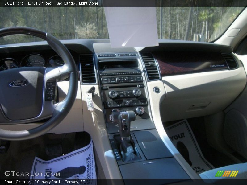Red Candy / Light Stone 2011 Ford Taurus Limited