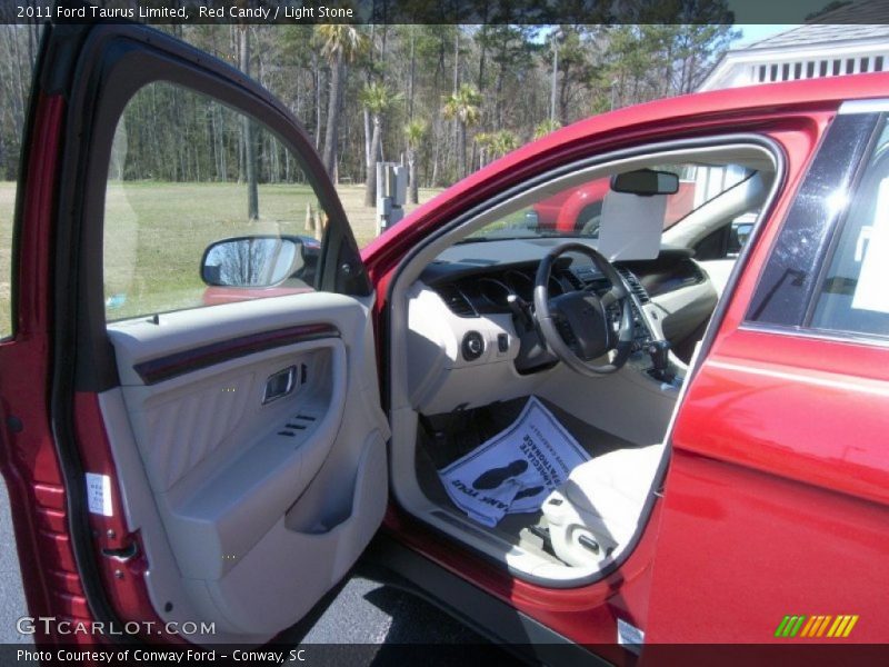 Red Candy / Light Stone 2011 Ford Taurus Limited