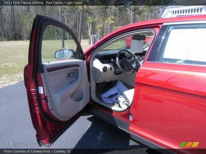 Red Candy / Light Stone 2011 Ford Taurus Limited