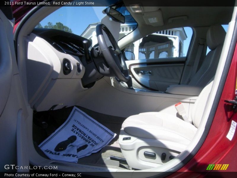Red Candy / Light Stone 2011 Ford Taurus Limited