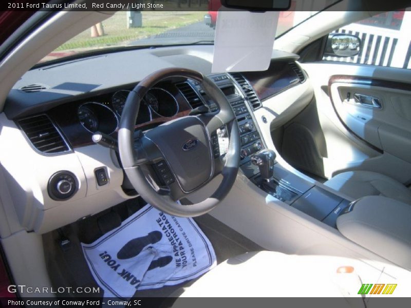 Red Candy / Light Stone 2011 Ford Taurus Limited