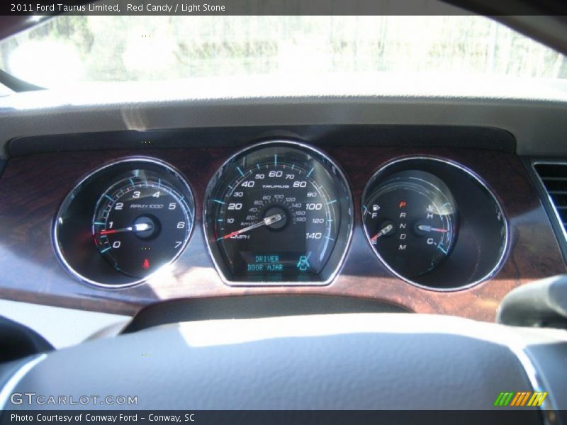 Red Candy / Light Stone 2011 Ford Taurus Limited