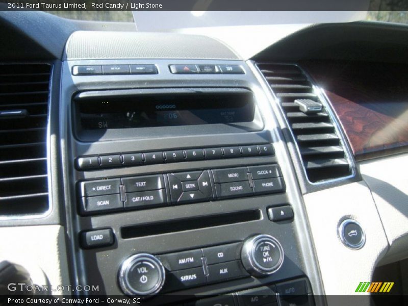 Red Candy / Light Stone 2011 Ford Taurus Limited