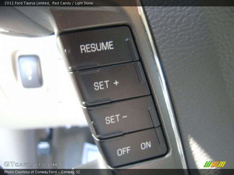 Red Candy / Light Stone 2011 Ford Taurus Limited