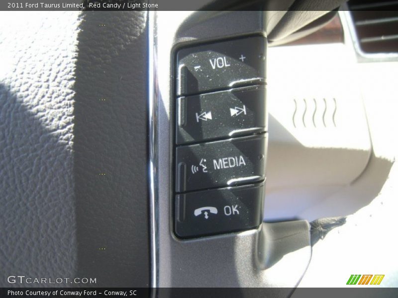 Red Candy / Light Stone 2011 Ford Taurus Limited