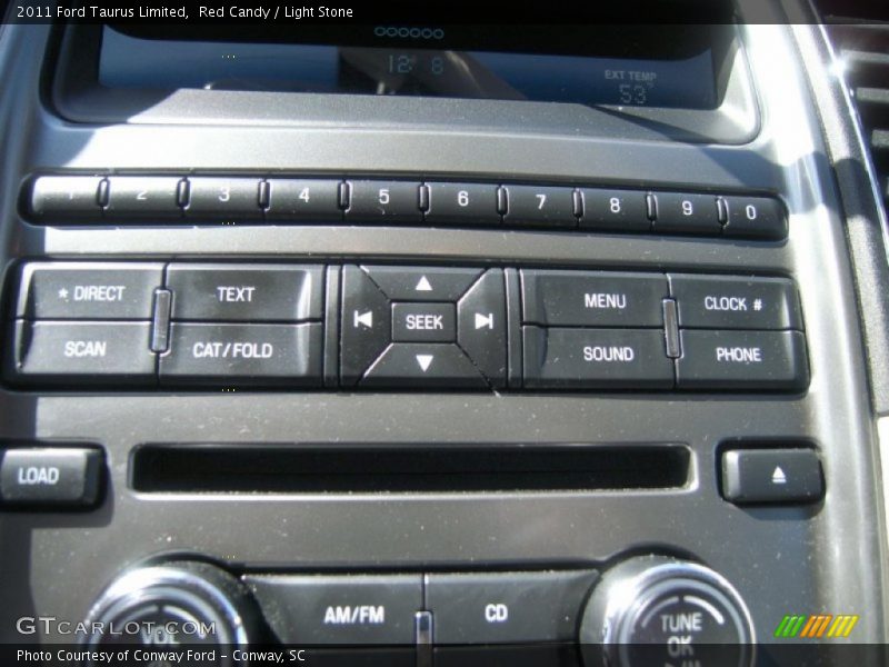 Red Candy / Light Stone 2011 Ford Taurus Limited