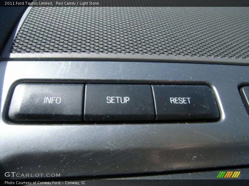 Red Candy / Light Stone 2011 Ford Taurus Limited