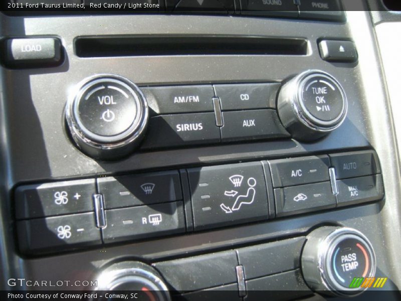 Red Candy / Light Stone 2011 Ford Taurus Limited