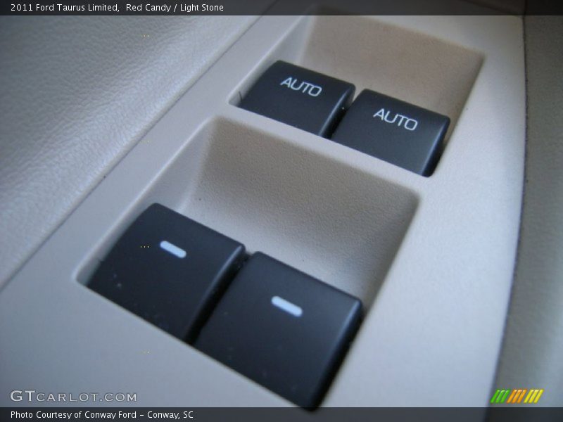 Red Candy / Light Stone 2011 Ford Taurus Limited