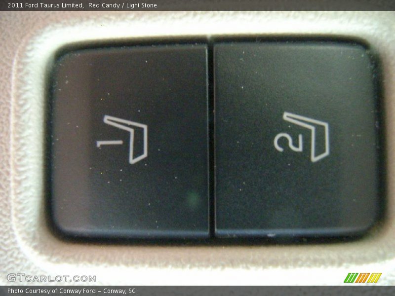 Red Candy / Light Stone 2011 Ford Taurus Limited