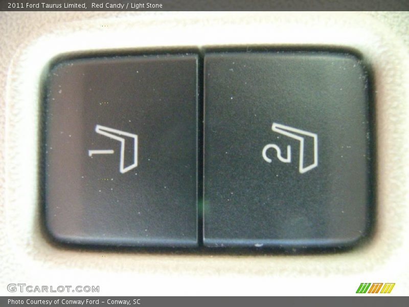 Red Candy / Light Stone 2011 Ford Taurus Limited