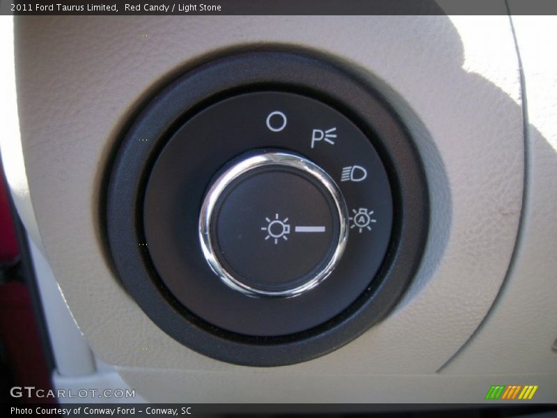 Red Candy / Light Stone 2011 Ford Taurus Limited