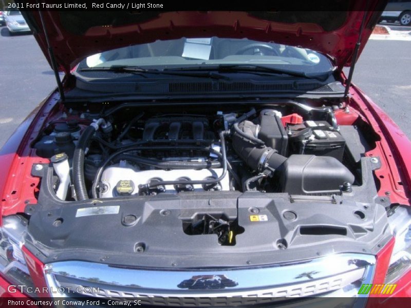 Red Candy / Light Stone 2011 Ford Taurus Limited
