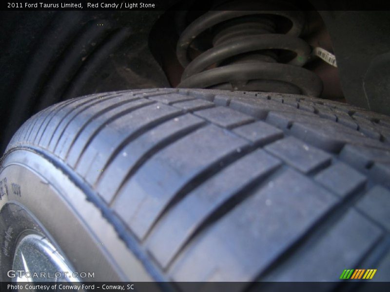 Red Candy / Light Stone 2011 Ford Taurus Limited