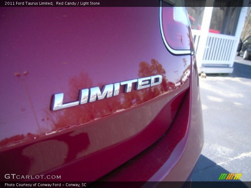Red Candy / Light Stone 2011 Ford Taurus Limited