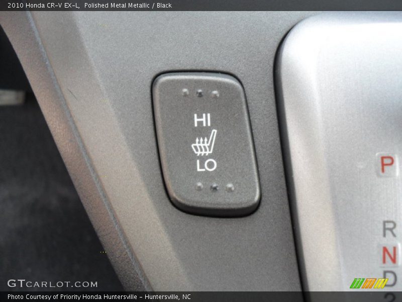 Polished Metal Metallic / Black 2010 Honda CR-V EX-L