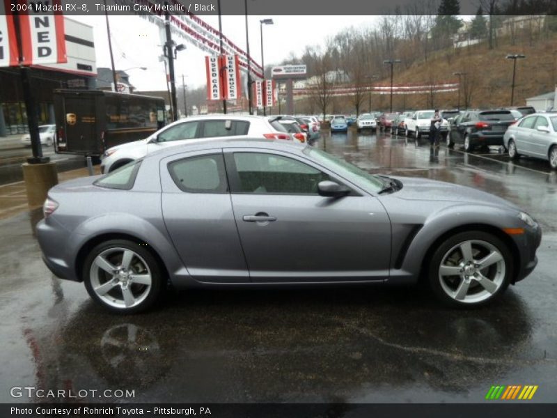 Titanium Gray Metallic / Black 2004 Mazda RX-8
