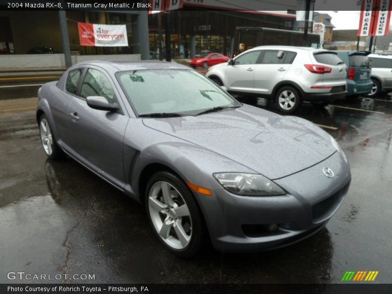 Titanium Gray Metallic / Black 2004 Mazda RX-8