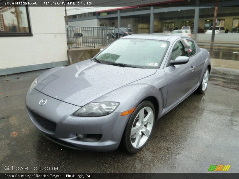 Titanium Gray Metallic / Black 2004 Mazda RX-8