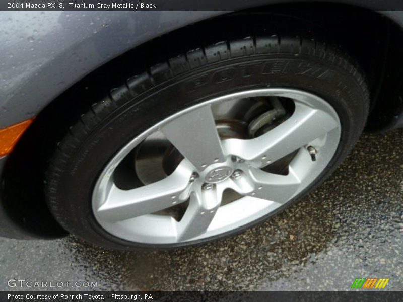 Titanium Gray Metallic / Black 2004 Mazda RX-8