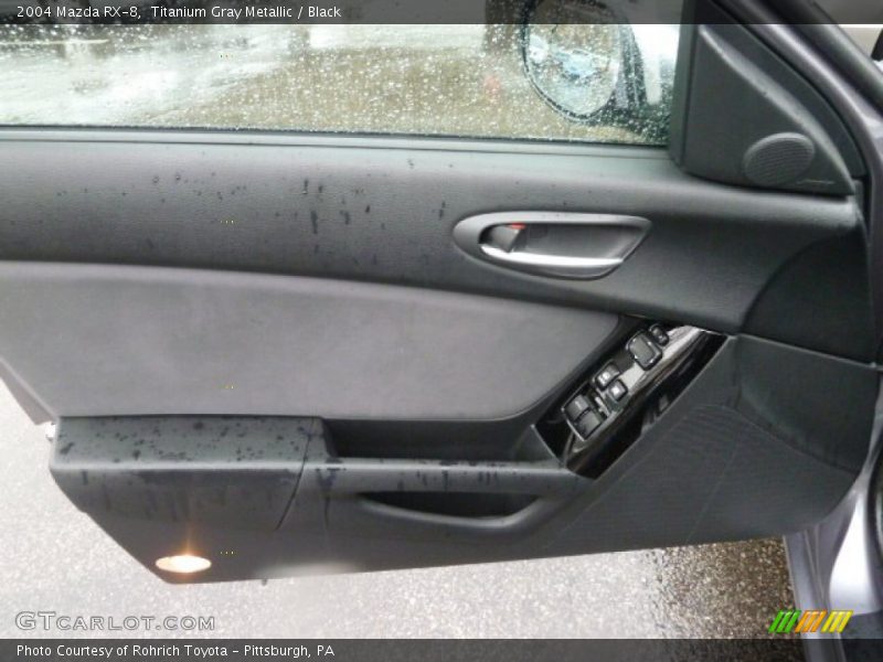 Titanium Gray Metallic / Black 2004 Mazda RX-8