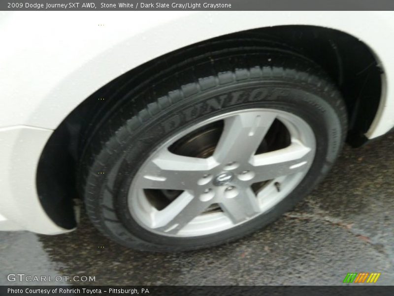 Stone White / Dark Slate Gray/Light Graystone 2009 Dodge Journey SXT AWD