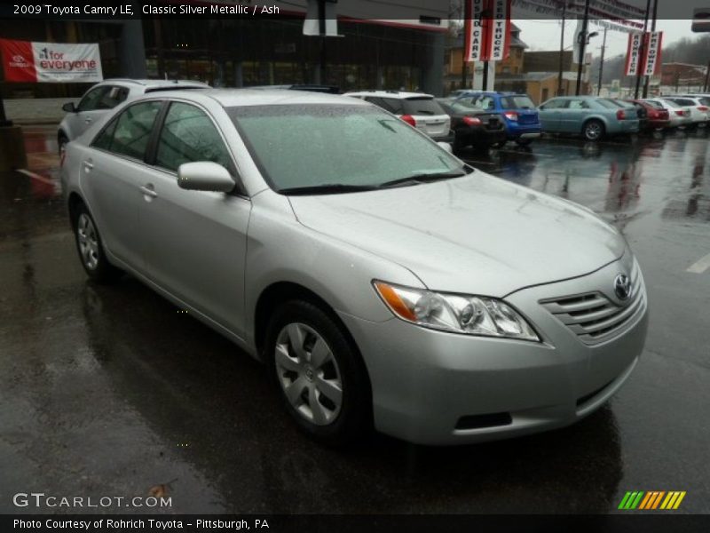 Classic Silver Metallic / Ash 2009 Toyota Camry LE