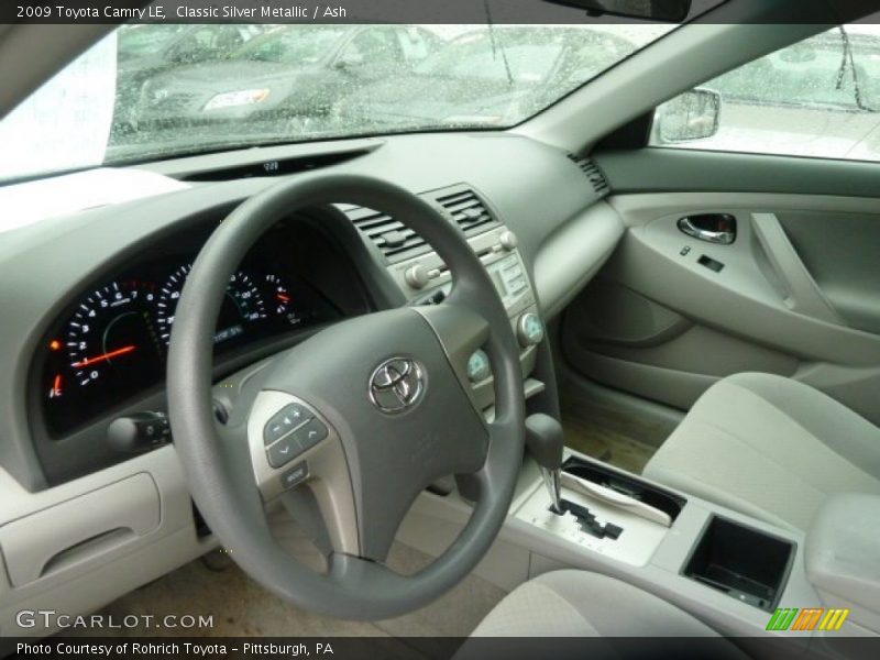 Classic Silver Metallic / Ash 2009 Toyota Camry LE