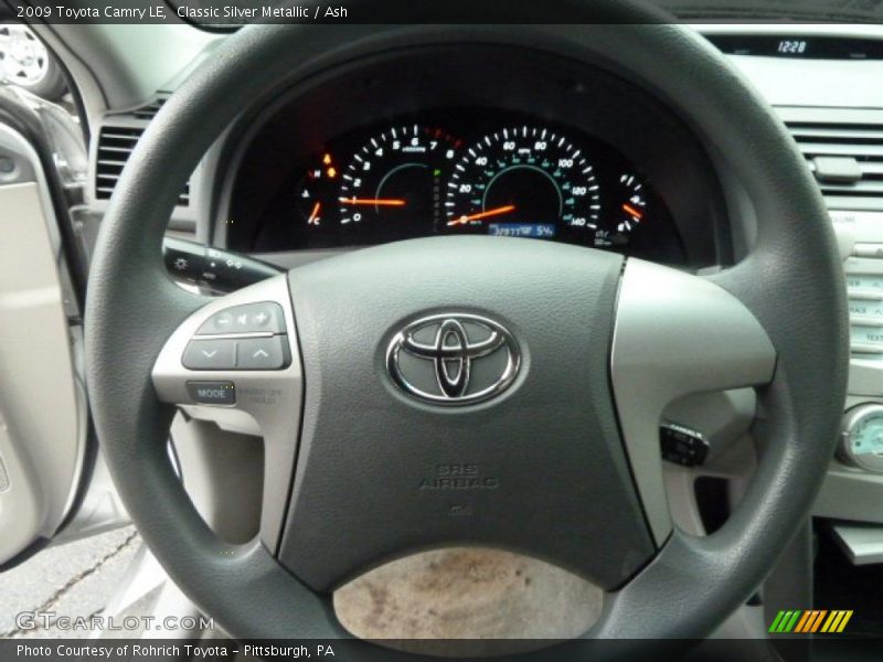 Classic Silver Metallic / Ash 2009 Toyota Camry LE