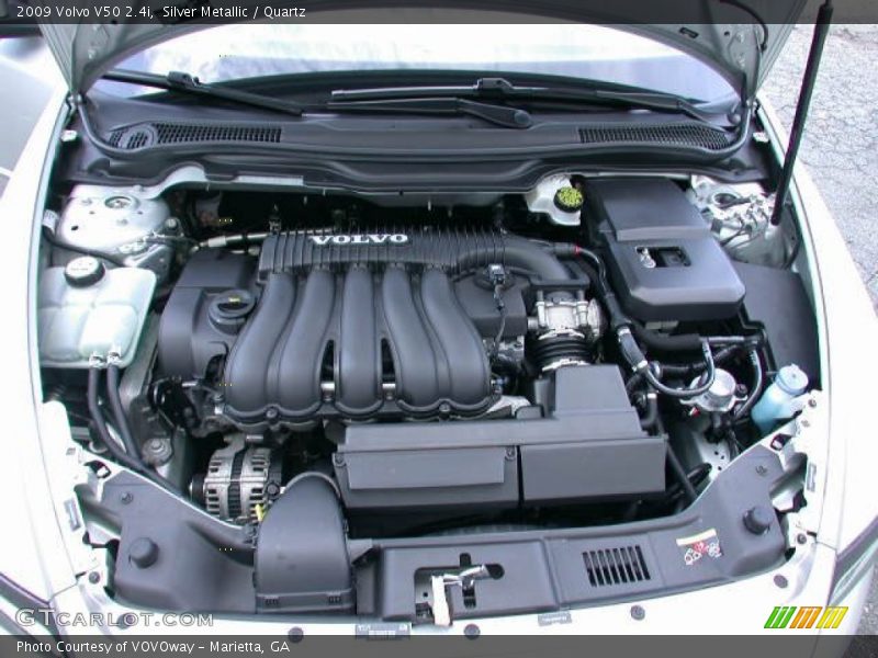  2009 V50 2.4i Engine - 2.4 Liter DOHC 20-Valve VVT 5 Cylinder