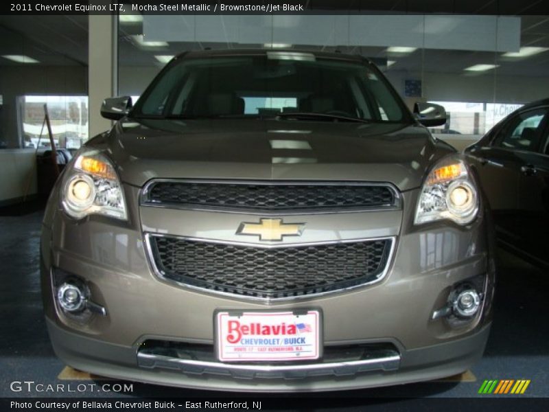 Mocha Steel Metallic / Brownstone/Jet Black 2011 Chevrolet Equinox LTZ