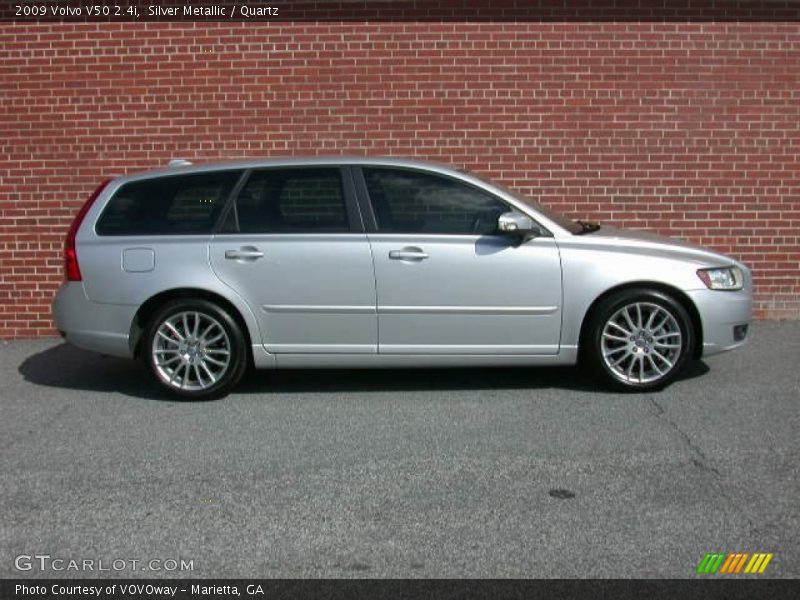  2009 V50 2.4i Silver Metallic