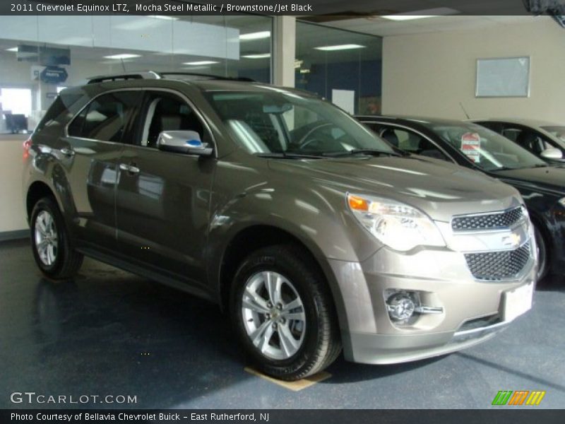 Mocha Steel Metallic / Brownstone/Jet Black 2011 Chevrolet Equinox LTZ