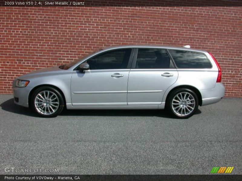  2009 V50 2.4i Silver Metallic