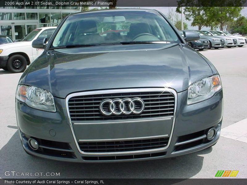 Dolphin Gray Metallic / Platinum 2006 Audi A4 2.0T Sedan