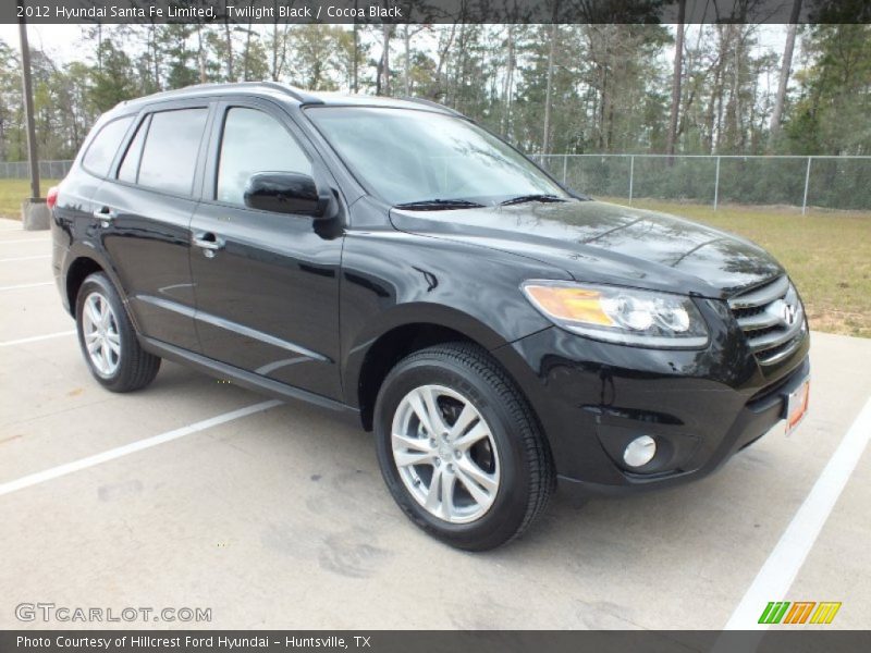  2012 Santa Fe Limited Twilight Black
