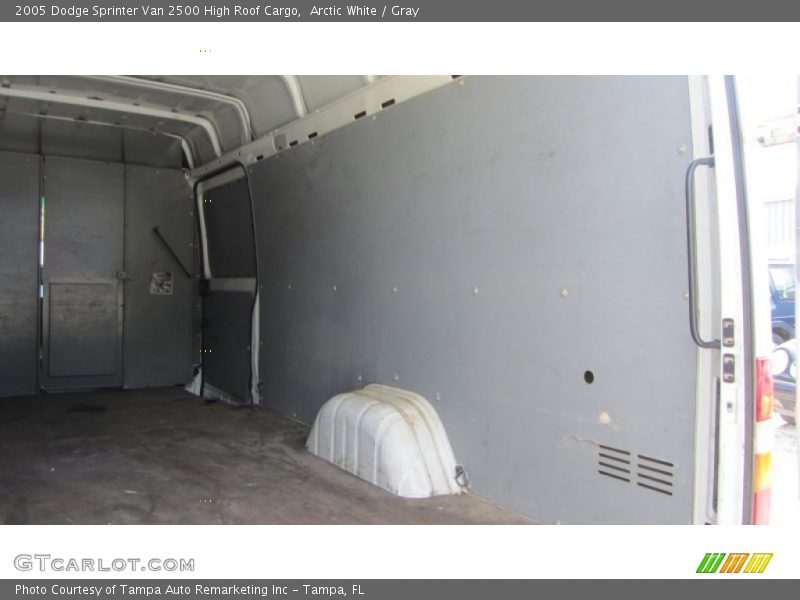 Arctic White / Gray 2005 Dodge Sprinter Van 2500 High Roof Cargo